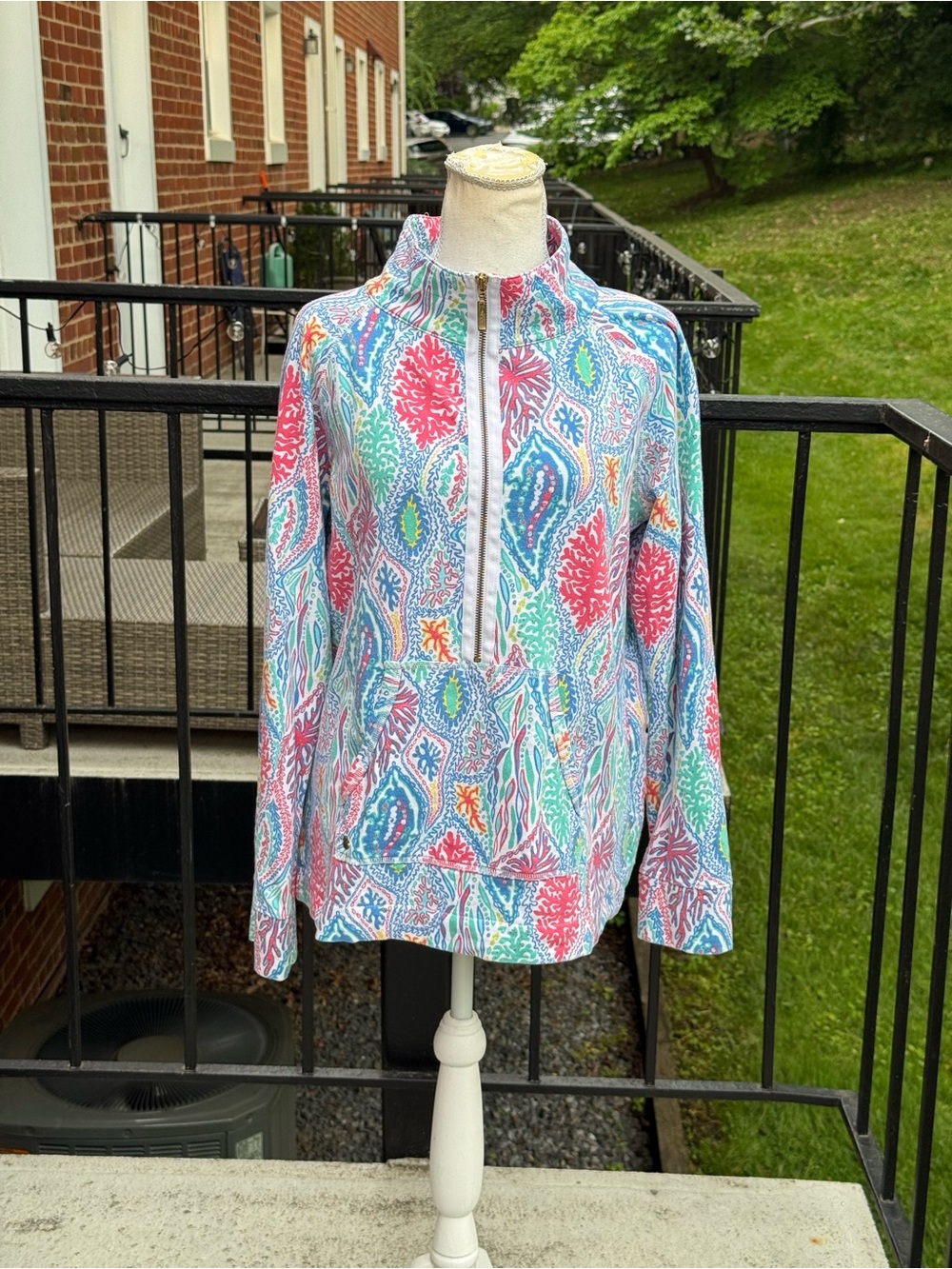 Lilly Pulitzer Skipper Popover Size Large